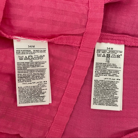 Old Navy Baby Girl Dress & Henley One-Piece - Pink - Picture 9 of 10